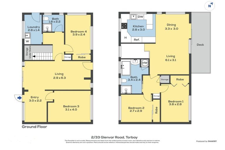 Photo of property in 2/33 Glenvar Road, Torbay, Auckland, 0630