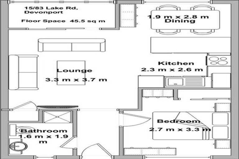 Photo of property in 17/83 Lake Road, Devonport, Auckland, 0622
