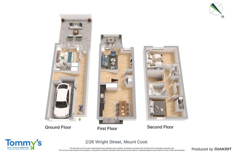 Photo of property in 26u2 Wright Street, Mount Cook, Wellington, 6021