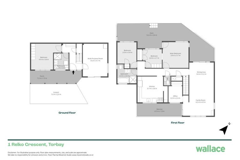 Photo of property in 1 Relko Crescent, Torbay, Auckland, 0630