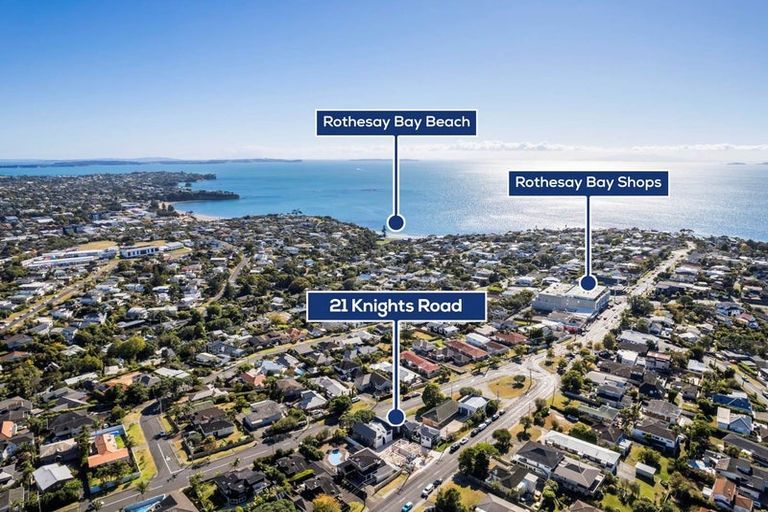 Photo of property in 21e Knights Road, Rothesay Bay, Auckland, 0630