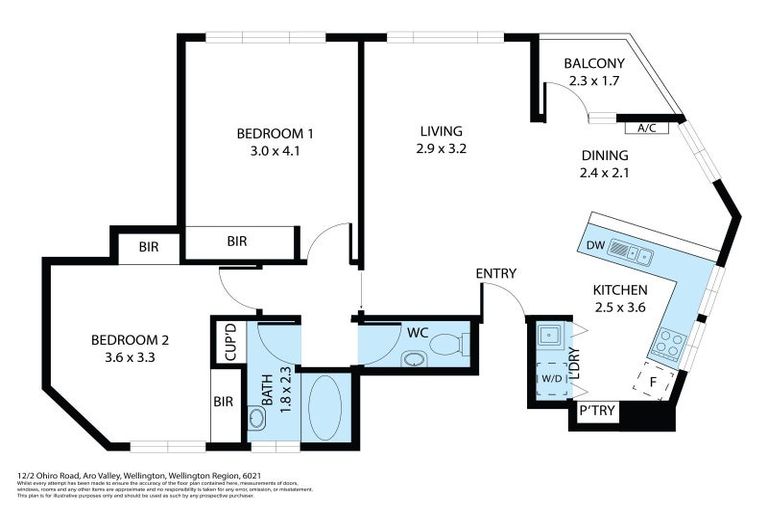 Photo of property in Winslow Apartments, 12/2 Ohiro Road, Aro Valley, Wellington, 6021