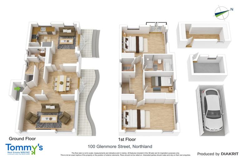 Photo of property in 100 Glenmore Street, Northland, Wellington, 6012