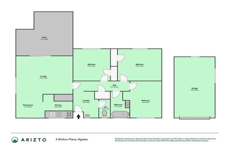 Photo of property in 2 Walton Place, Ngatea, 3503