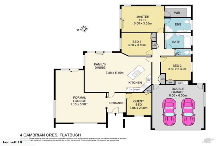 Photo of property in 4 Cambrian Crescent, Flat Bush, Auckland, 2016