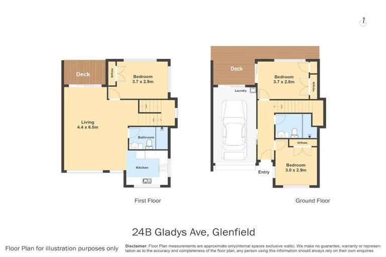 Photo of property in 24b Gladys Avenue, Glenfield, Auckland, 0629
