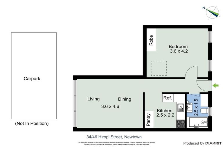 Photo of property in Hiropi St Village, 34/46u Hiropi Street, Newtown, Wellington, 6021