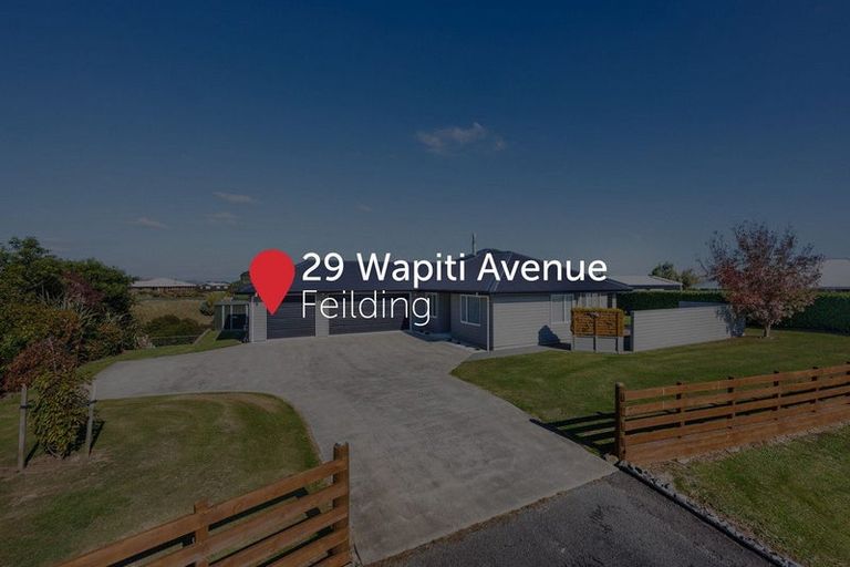 Photo of property in 29 Wapiti Avenue, Feilding, 4775