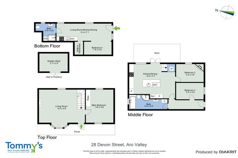 Photo of property in 28 Devon Street, Aro Valley, Wellington, 6021