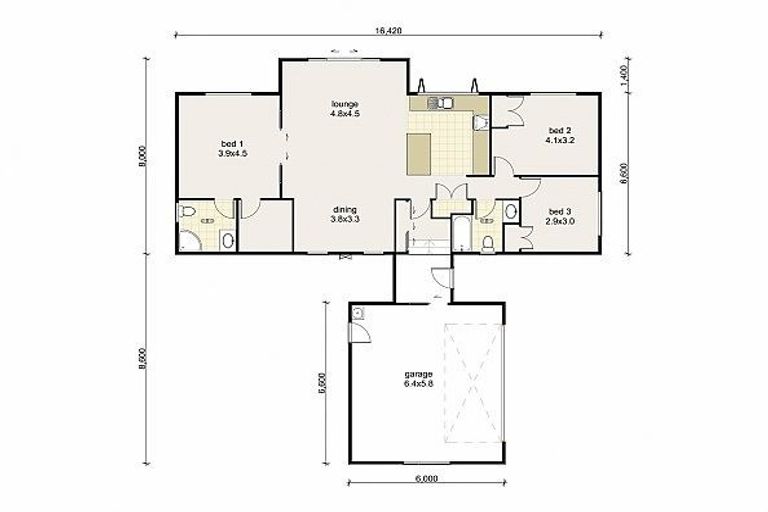 Photo of property in 34 Te Kanae Road, South Head, 0874