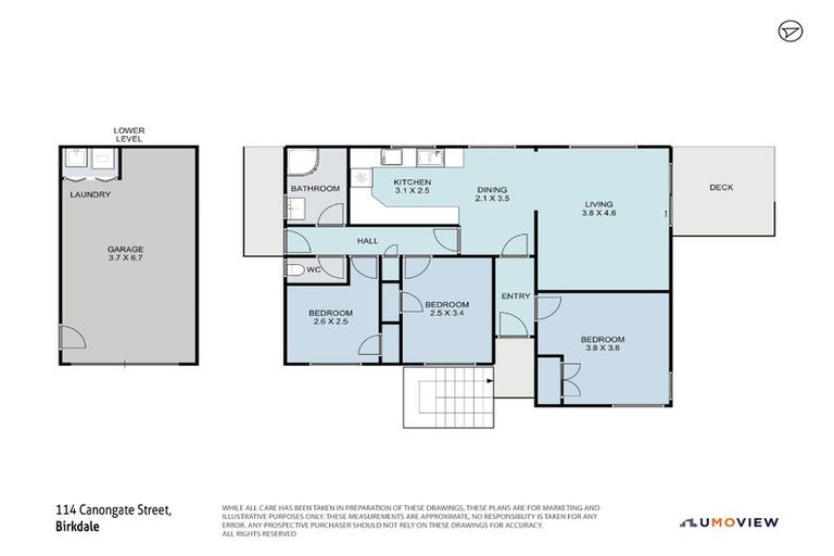 Photo of property in 1/114 Canongate Street, Birkdale, Auckland, 0626