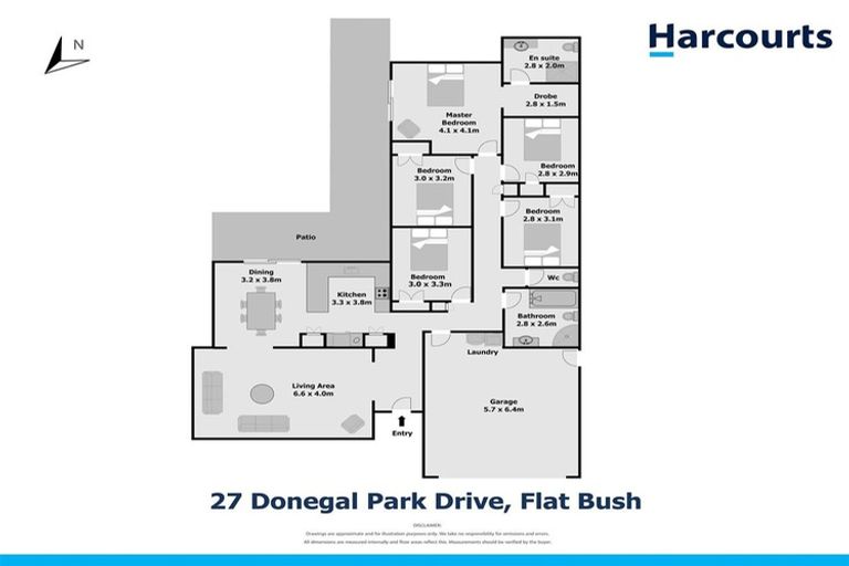Photo of property in 27 Donegal Park Drive, Flat Bush, Auckland, 2019