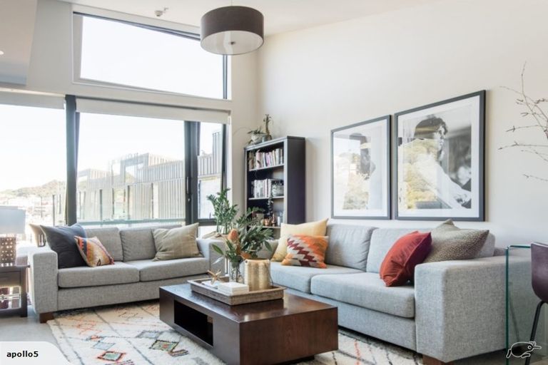 Photo of property in Nouvo Apartments, 5f/21 Rugby Street, Mount Cook, Wellington, 6021