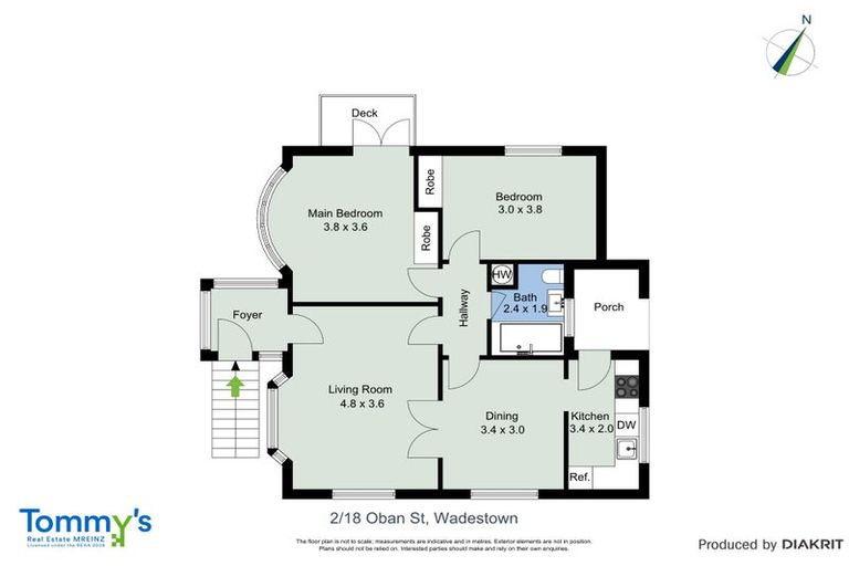 Photo of property in 18f2 Oban Street, Wadestown, Wellington, 6012