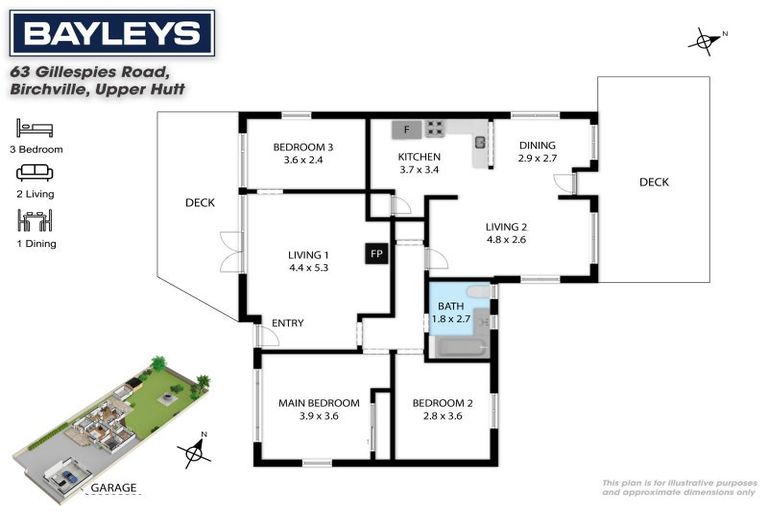 Photo of property in 63 Gillespies Road, Birchville, Upper Hutt, 5018