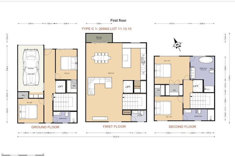 Photo of property in 2/36 Pupuke Road, Takapuna, Auckland, 0622