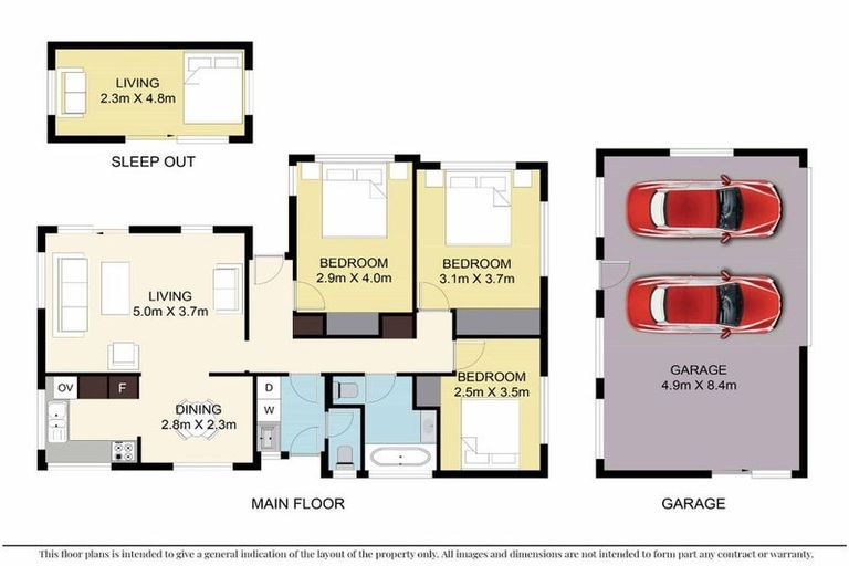 Photo of property in 4 Molesworth Place, Mangere, Auckland, 2022