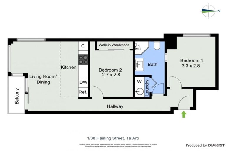 Photo of property in Haining Apartments, 1/38 Haining Street, Te Aro, Wellington, 6011