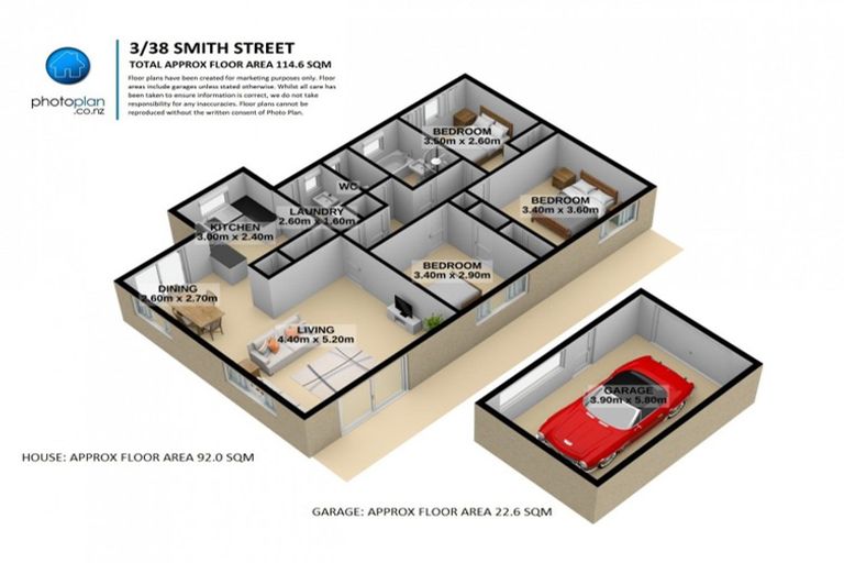 Photo of property in 38u3 Smith Street, Frankton, Hamilton, 3204