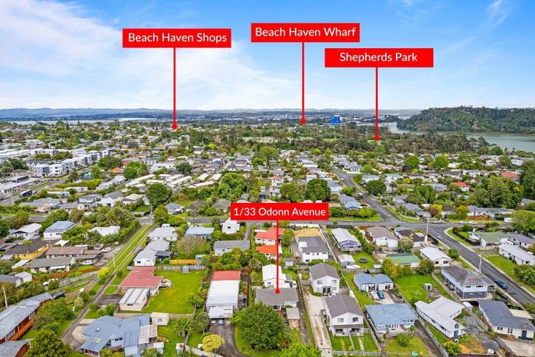 Photo of property in 1/33 O'donn Avenue, Beach Haven, Auckland, 0626
