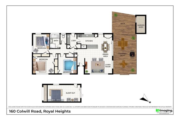 Photo of property in 160 Colwill Road, Massey, Auckland, 0614