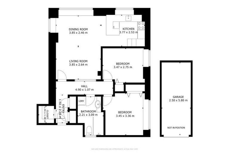 Photo of property in Jerningham Apartments, 20 Oriental Terrace, Oriental Bay, Wellington, 6011