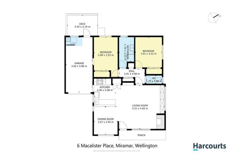 Photo of property in 6 Macalister Place, Miramar, Wellington, 6022