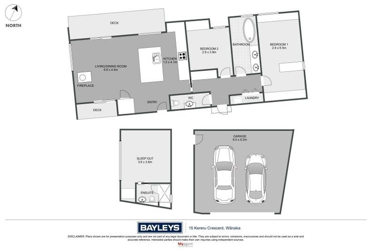 Photo of property in 15 Kereru Crescent, Wanaka, 9305