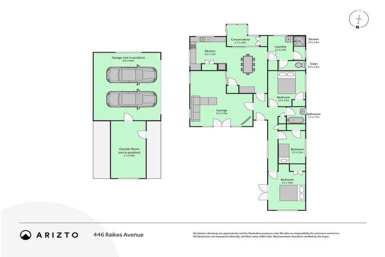 Photo of property in 446 Raikes Avenue, Te Awamutu, 3800