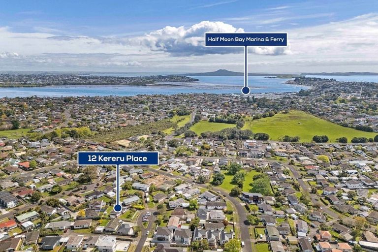 Photo of property in 12 Kereru Place, Half Moon Bay, Auckland, 2012