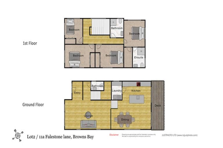 Photo of property in 11a/1 Falstone Lane, Browns Bay, Auckland, 0630