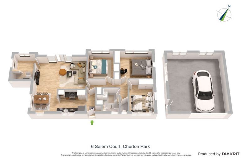 Photo of property in 6 Salem Court, Churton Park, Wellington, 6037