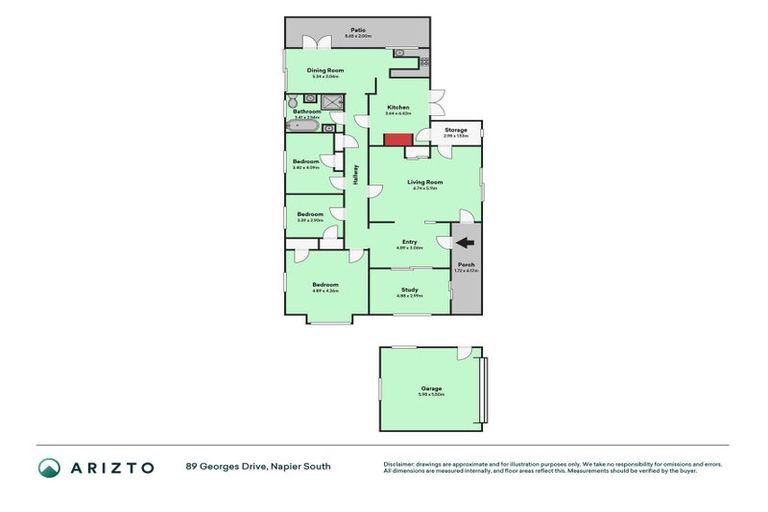 Photo of property in 89 Georges Drive, Napier South, Napier, 4110