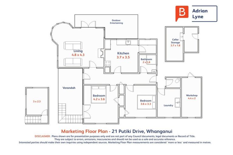 Photo of property in 21 Putiki Drive, Durie Hill, Whanganui, 4500