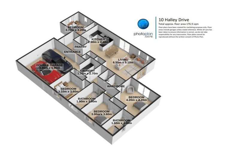 Photo of property in 10 Halley Drive, Chartwell, 3210