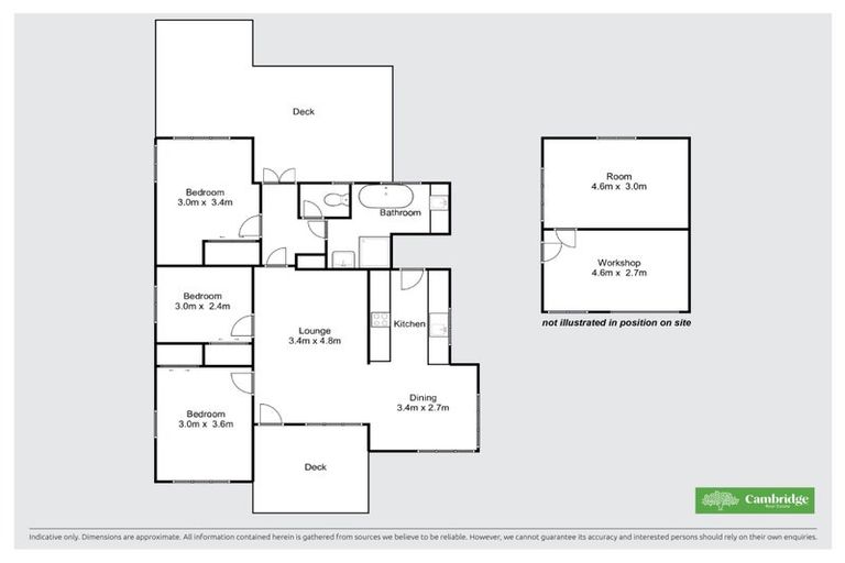 Photo of property in 4 Stevenson Place, Leamington, Cambridge, 3432