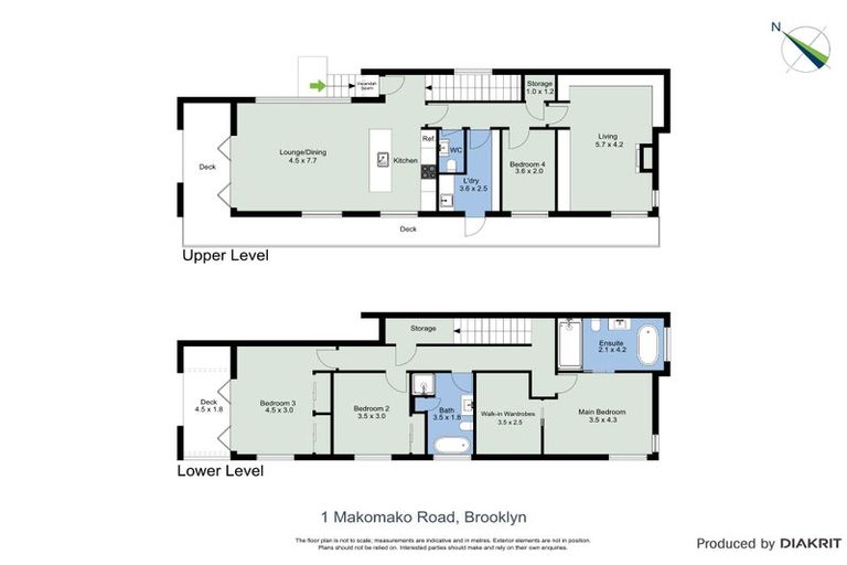 Photo of property in 1 Makomako Road, Brooklyn, Wellington, 6021