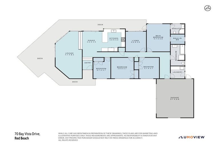 Photo of property in 70 Bay Vista Drive, Red Beach, 0932