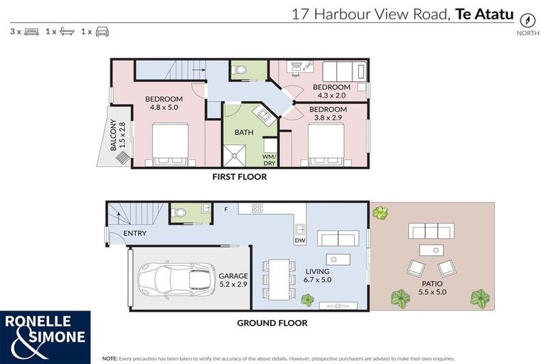 Photo of property in 11/17 Harbour View Road, Te Atatu Peninsula, Auckland, 0610