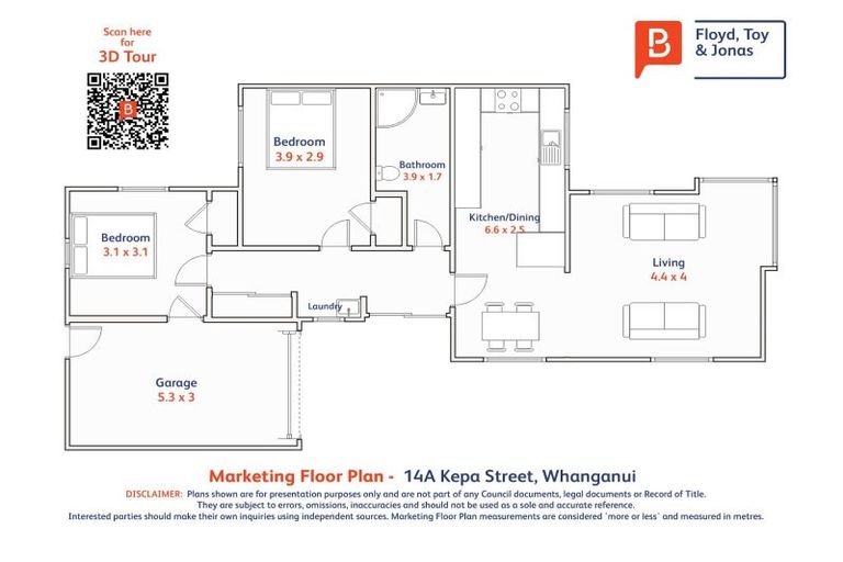 Photo of property in 14a Kepa Street, Whanganui East, Whanganui, 4500