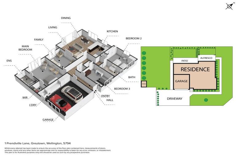 Photo of property in 1 Prendiville Lane, Greytown, 5712