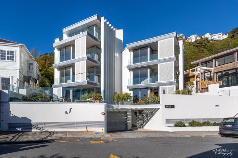 Photo of property in 3b/22 Telford Terrace, Oriental Bay, Wellington, 6011