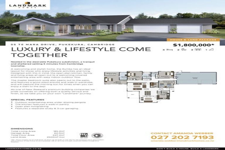 Photo of property in 55 Te Mara Drive, Leamington, Cambridge, 3432