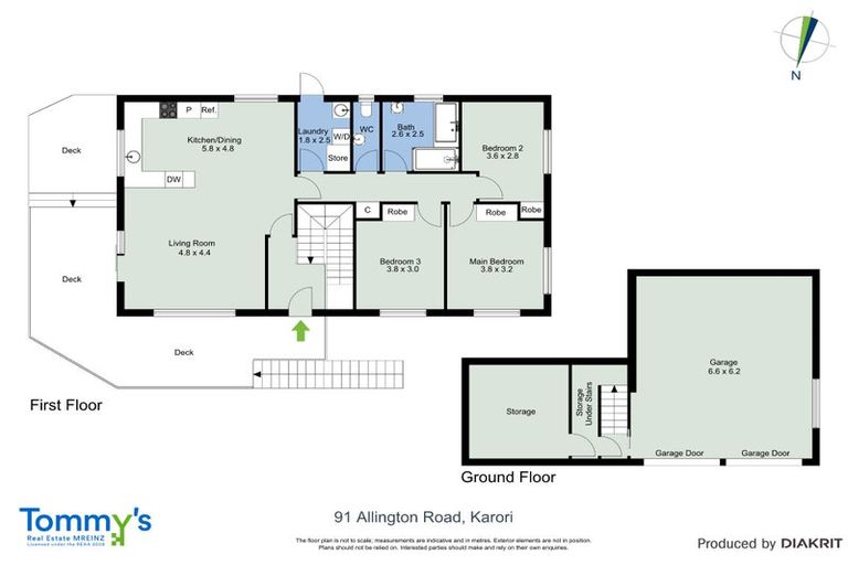 Photo of property in 91 Allington Road, Karori, Wellington, 6012