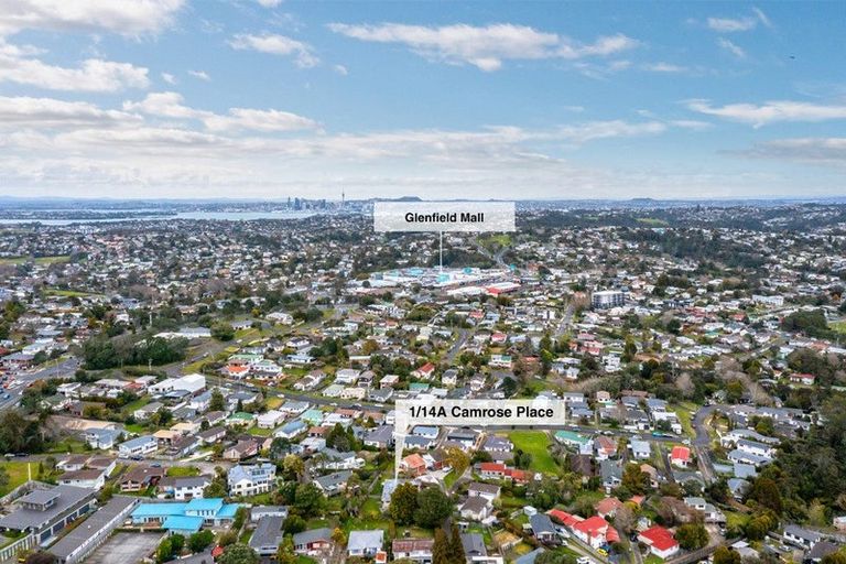 Photo of property in 1/14a Camrose Place, Glenfield, Auckland, 0629
