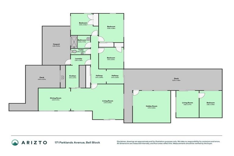 Photo of property in 171 Parklands Avenue, Bell Block, New Plymouth, 4312