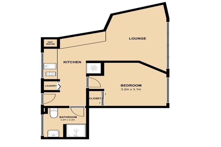 Photo of property in Parkland Flats, 10/51u Adams Terrace, Kelburn, Wellington, 6021