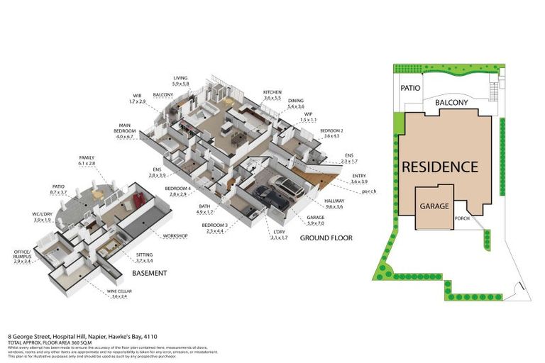 Photo of property in 8 George Street, Hospital Hill, Napier, 4110