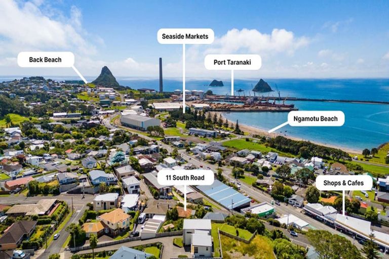 Photo of property in 11 South Road, Moturoa, New Plymouth, 4310