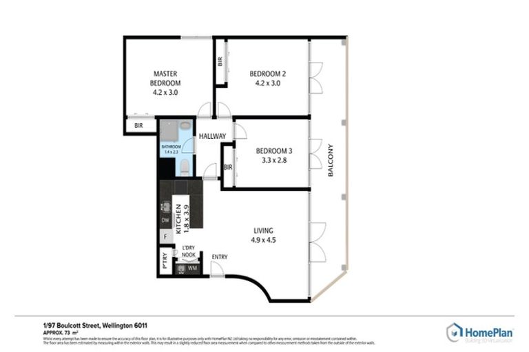 Photo of property in 97u1 Boulcott Street, Wellington Central, Wellington, 6011